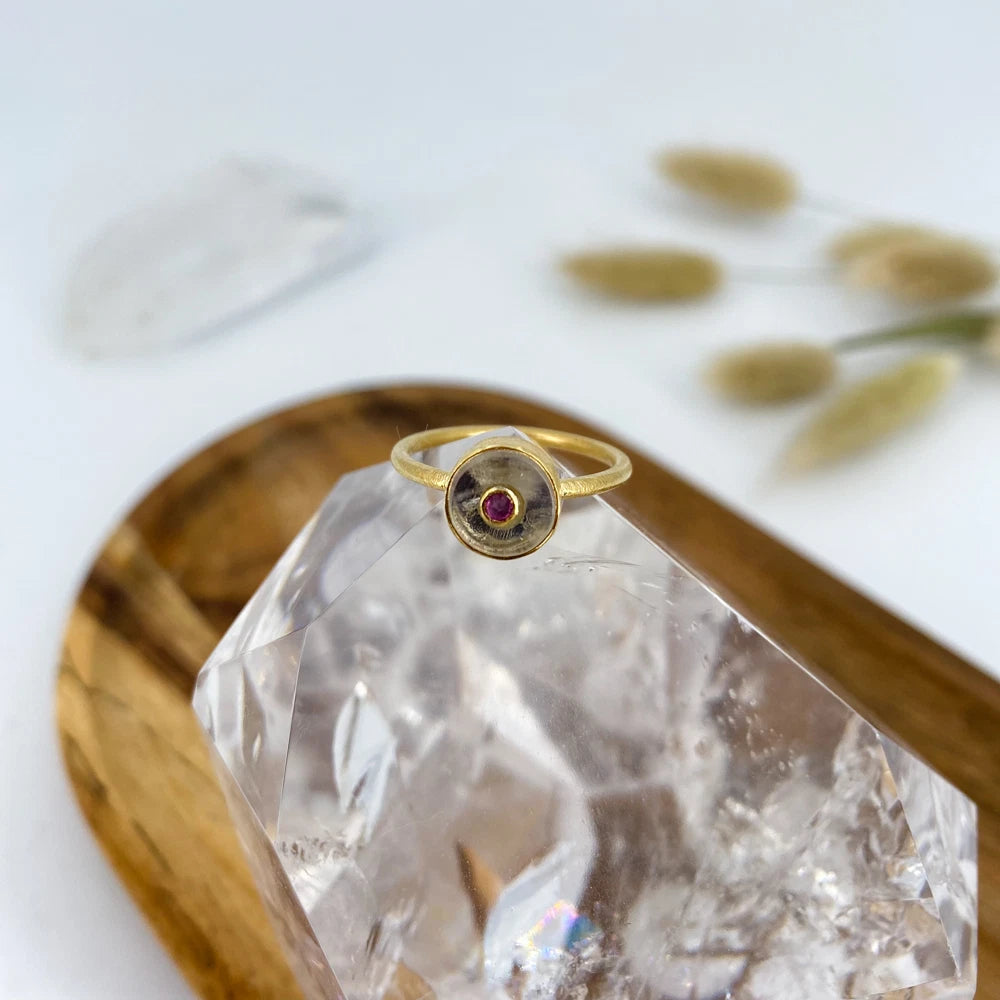 Pierre de Lune & Grenat- Modèle Claire