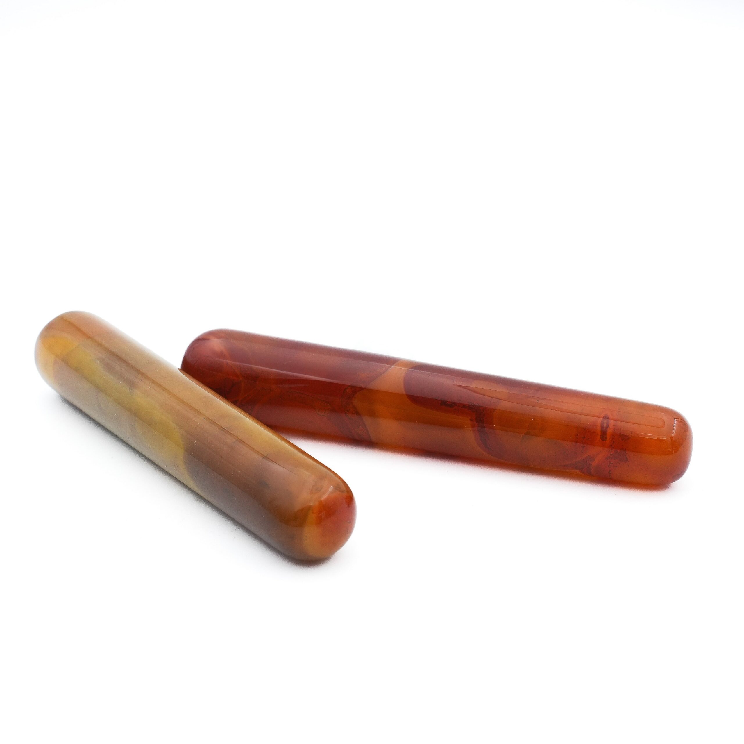 Bâton de Massage en Cornaline – Vitalité, énergie et élan intérieur