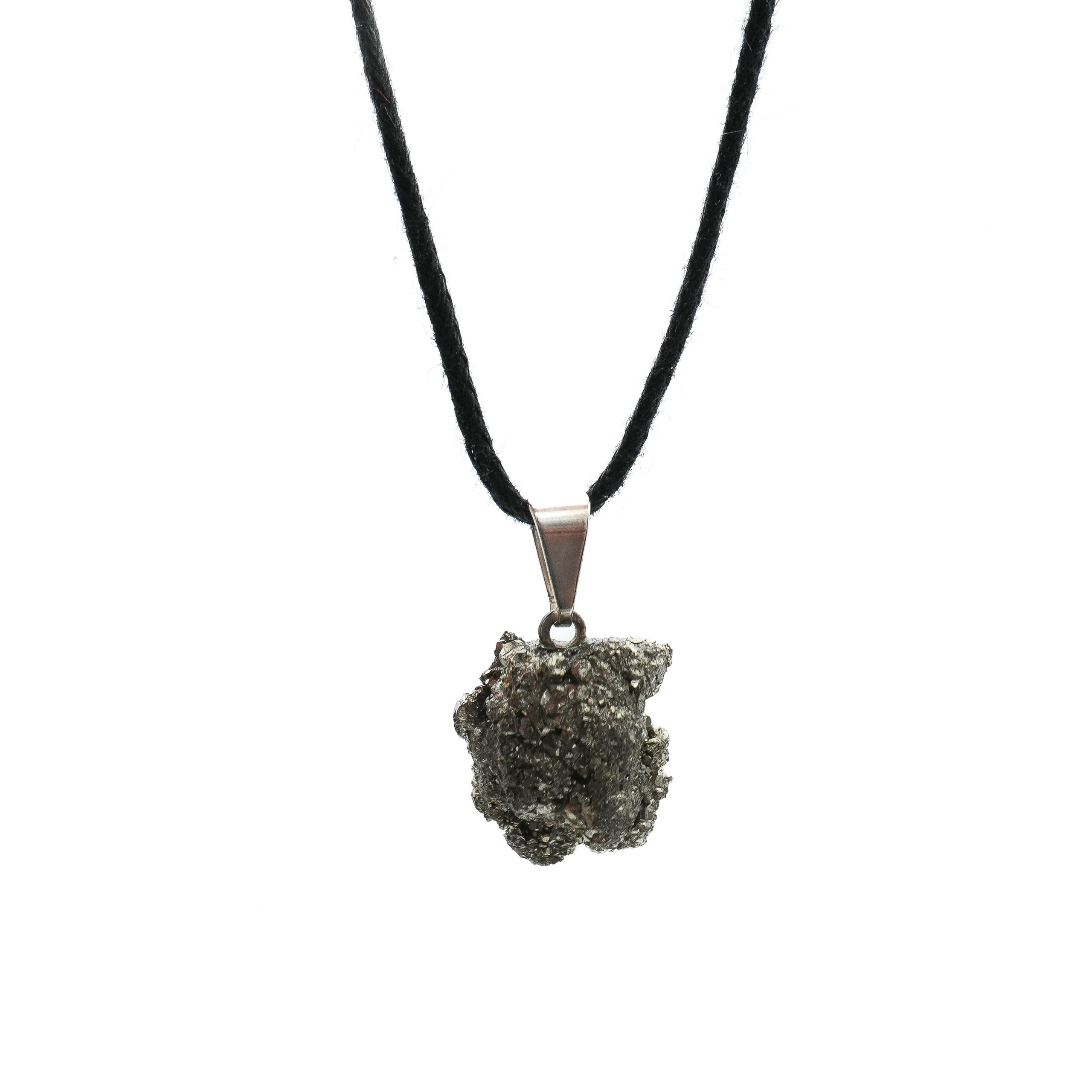 Pendentif Pyrite – Protection & Confiance